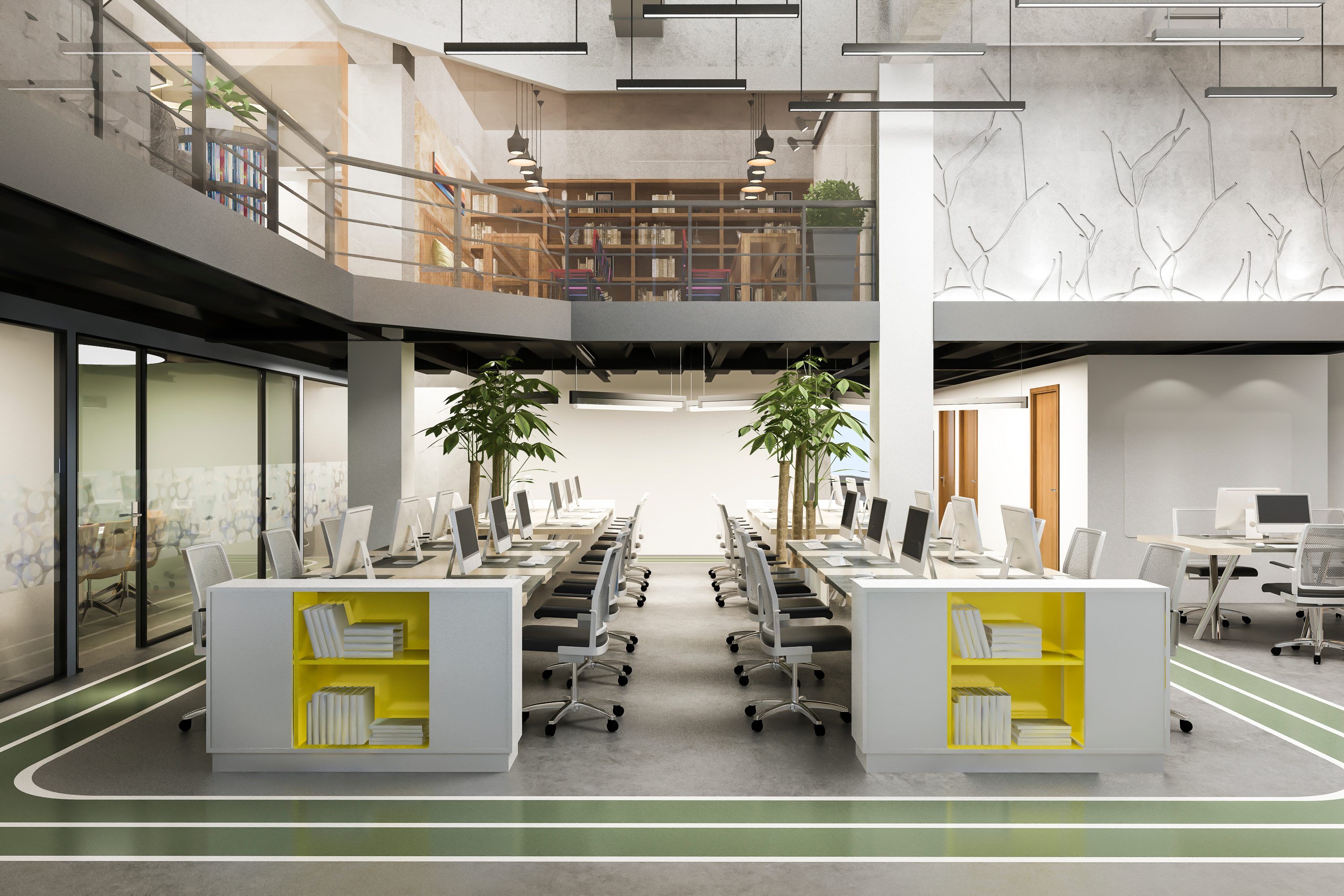 solar ac unit for open offices